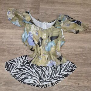 Y2k Soft Surroundings Silk Top